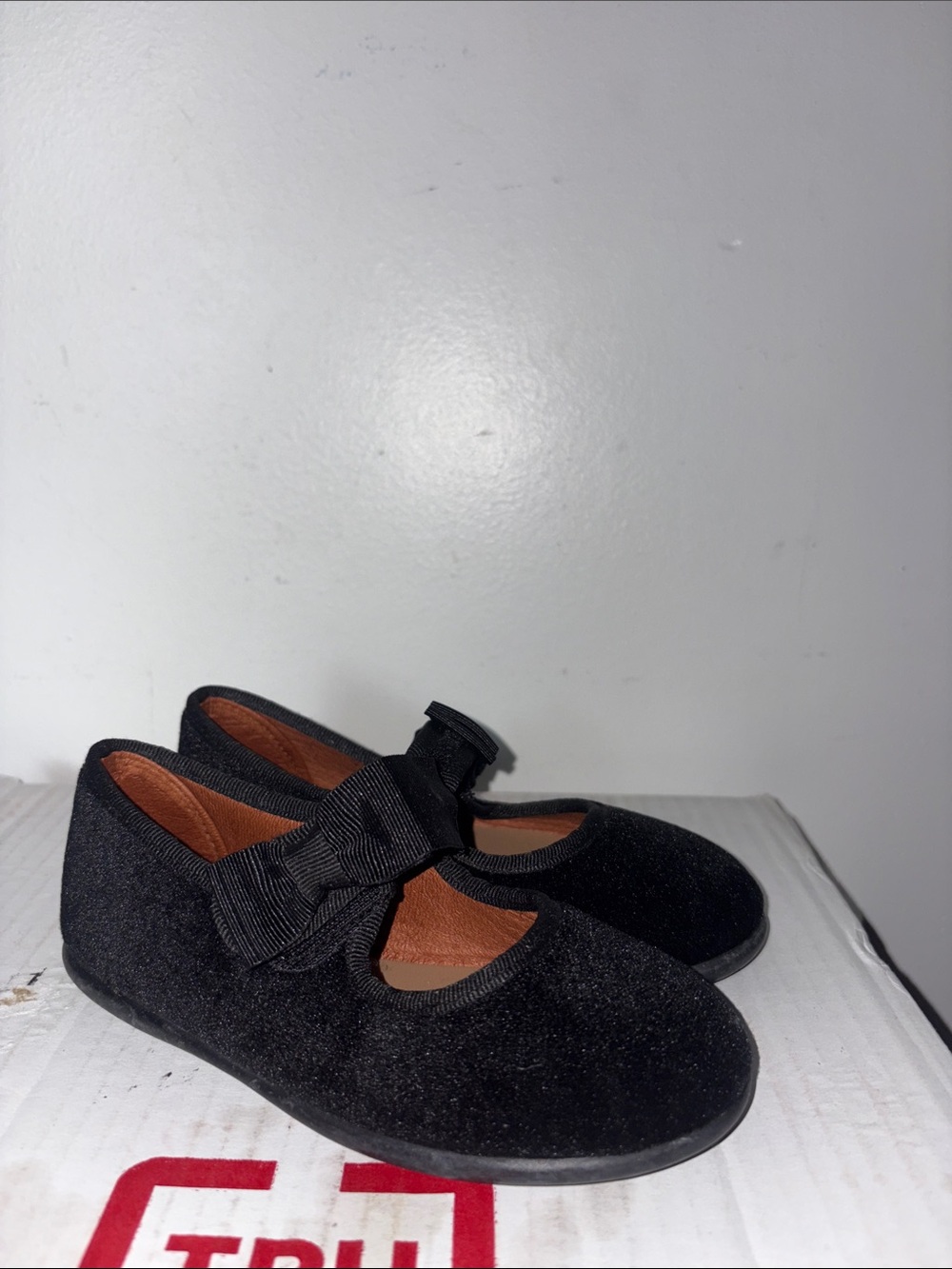 Kids Elephantito Mary Jane Bow Shoes size 28